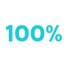 100%